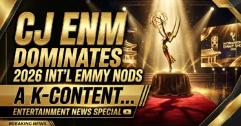 Cj enm dominates 2026 int'l emmy nods: a k-content power play