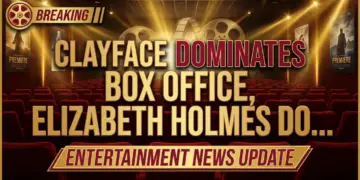 Clayface dominates box office, elizabeth holmes doc soars – a new theatrical equation?