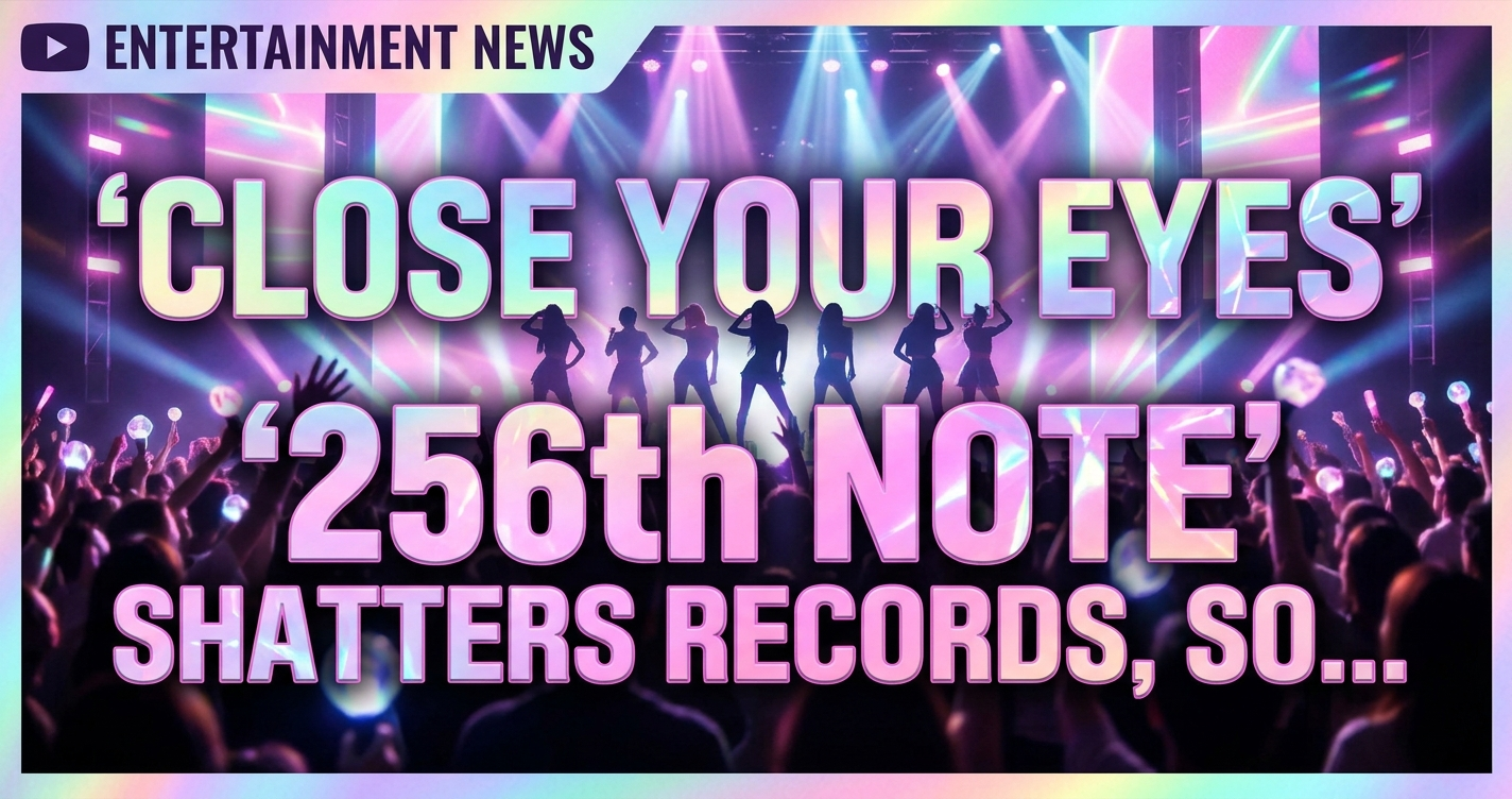 Close your eyes' '256th note' shatters records, solidifying k-pop stardom 1 Close your eyes' '256th note' shatters records, solidifying k-pop stardom
