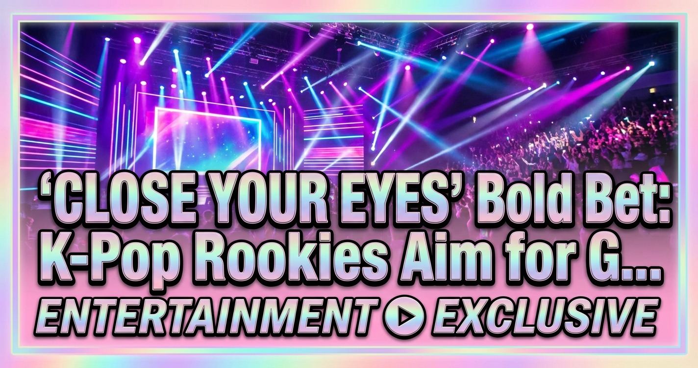 Close your eyes' bold bet: k-pop rookies aim for global domination 1 Close your eyes' bold bet: k-pop rookies aim for global domination