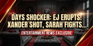 Days shocker: ej erupts! Xander shot, sarah fights for his life!