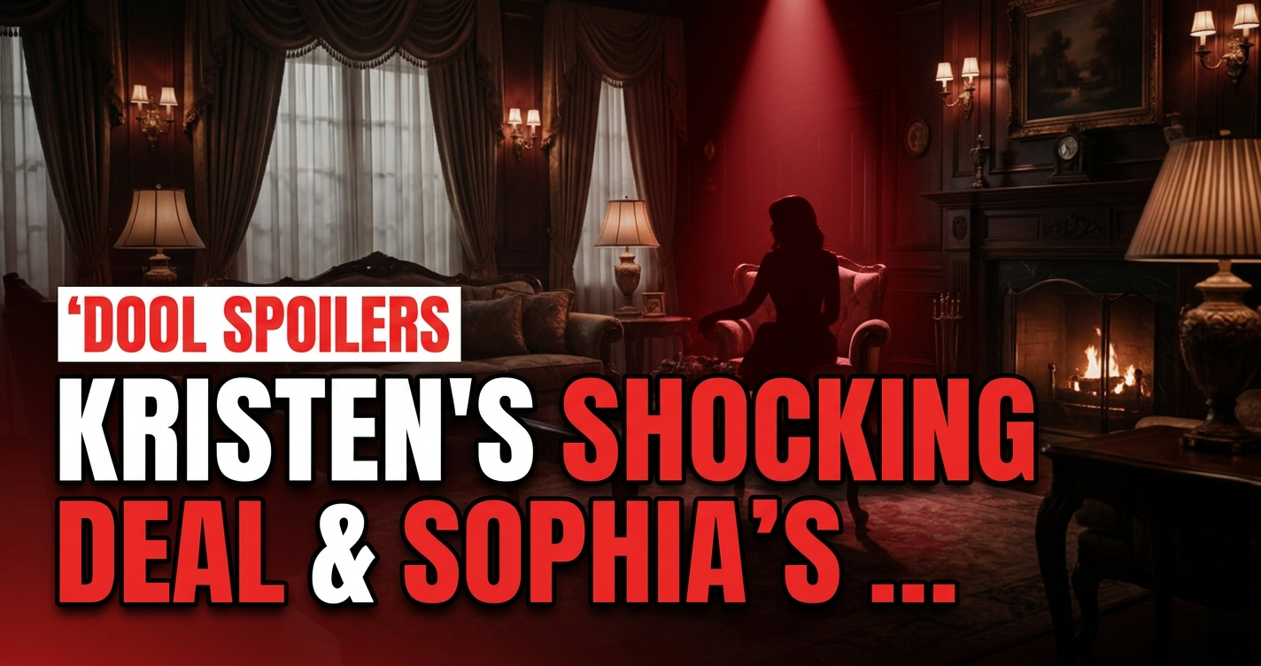 Dool spoilers: kristen's shocking deal & sophia's mystery comeback! 1 Dool spoilers: kristen's shocking deal & sophia's mystery comeback!