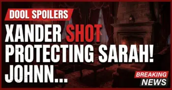 Dool spoilers: xander shot protecting sarah! Johnny's 911 call!
