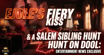 Ejole's fiery kiss & a salem sibling hunt on dool: oct 14 spoilers!