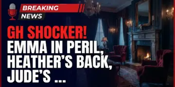 Gh shocker! Emma in peril, heather's back, jude's mystery deepens!