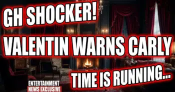 Gh shocker! Valentin warns carly: time is running out in port charles!