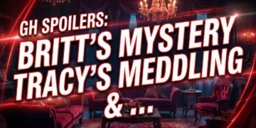 Gh spoilers: britt's mystery, tracy's meddling, & molly/cody shock!