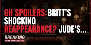 Gh spoilers: britt's shocking reappearance? Jude's gun & molly's choice!