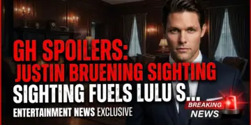 Gh spoilers: justin bruening sighting fuels lulu spencer return hopes!