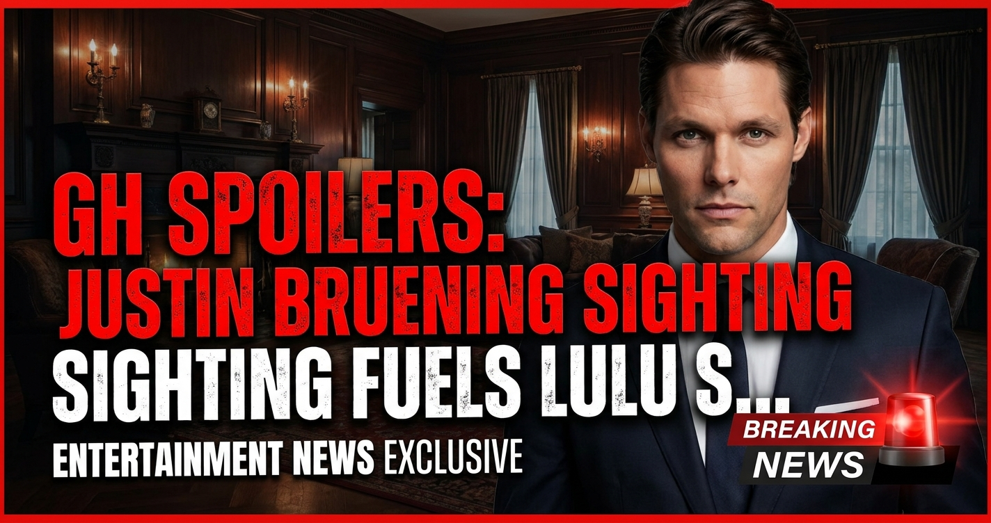 Gh spoilers: justin bruening sighting fuels lulu spencer return hopes! 1 Gh spoilers: justin bruening sighting fuels lulu spencer return hopes!