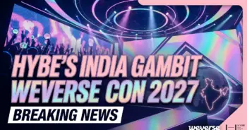 Hybe's india gambit: weverse con festival 2027 reshapes k-pop's future