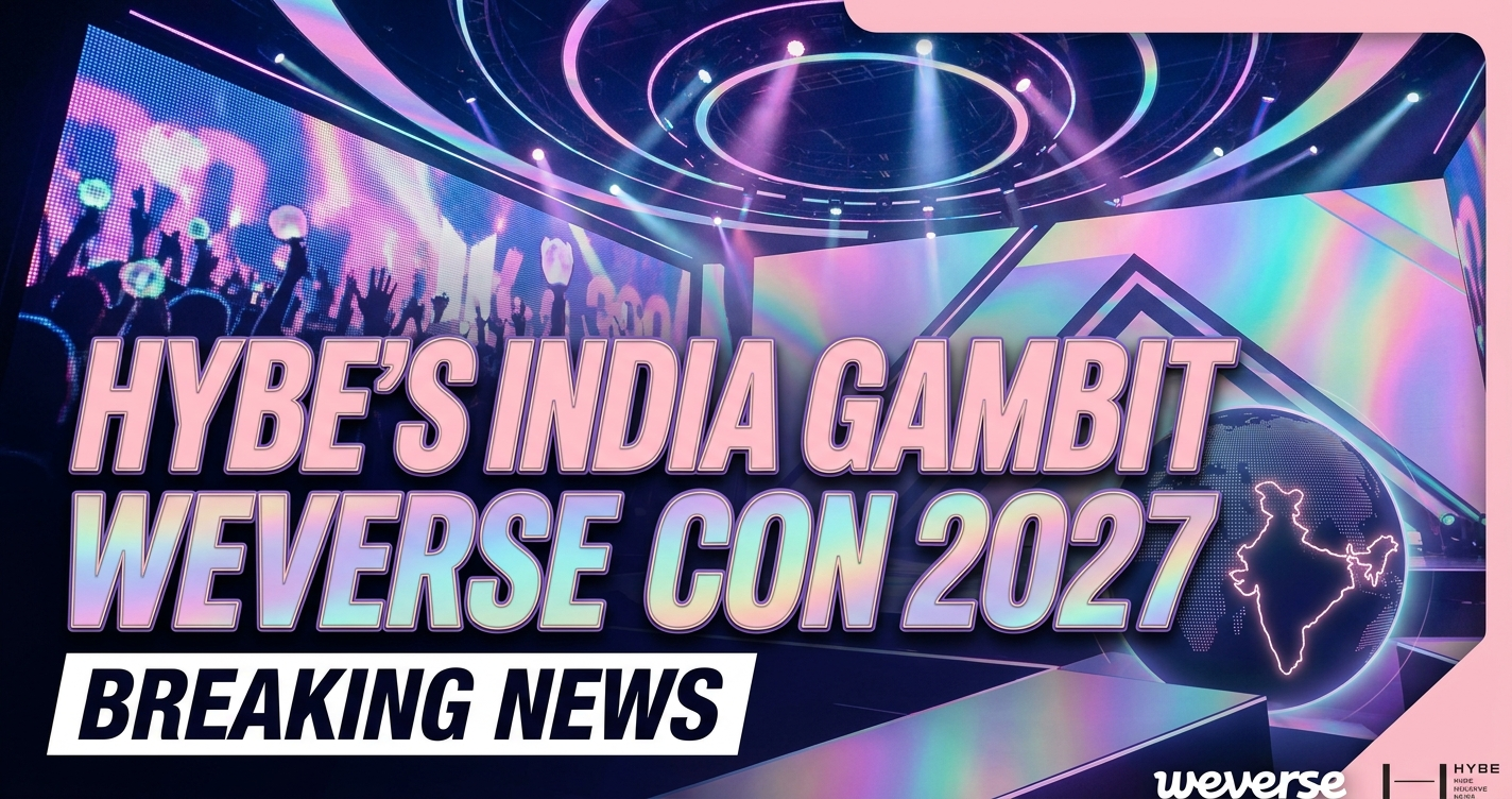Hybe's india gambit: weverse con festival 2027 reshapes k-pop's future 1 Hybe's india gambit: weverse con festival 2027 reshapes k-pop's future