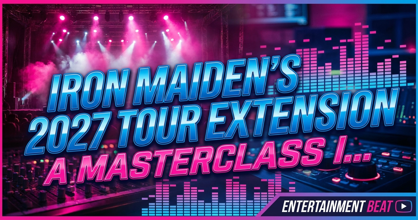 Iron maiden's 2027 tour extension: a masterclass in metal longevity 1 Iron maiden's 2027 tour extension: a masterclass in metal longevity