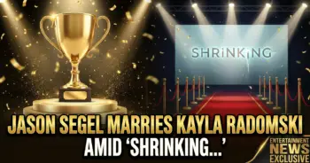 Jason segel marries kayla radomski amid 'shrinking' golden globe buzz