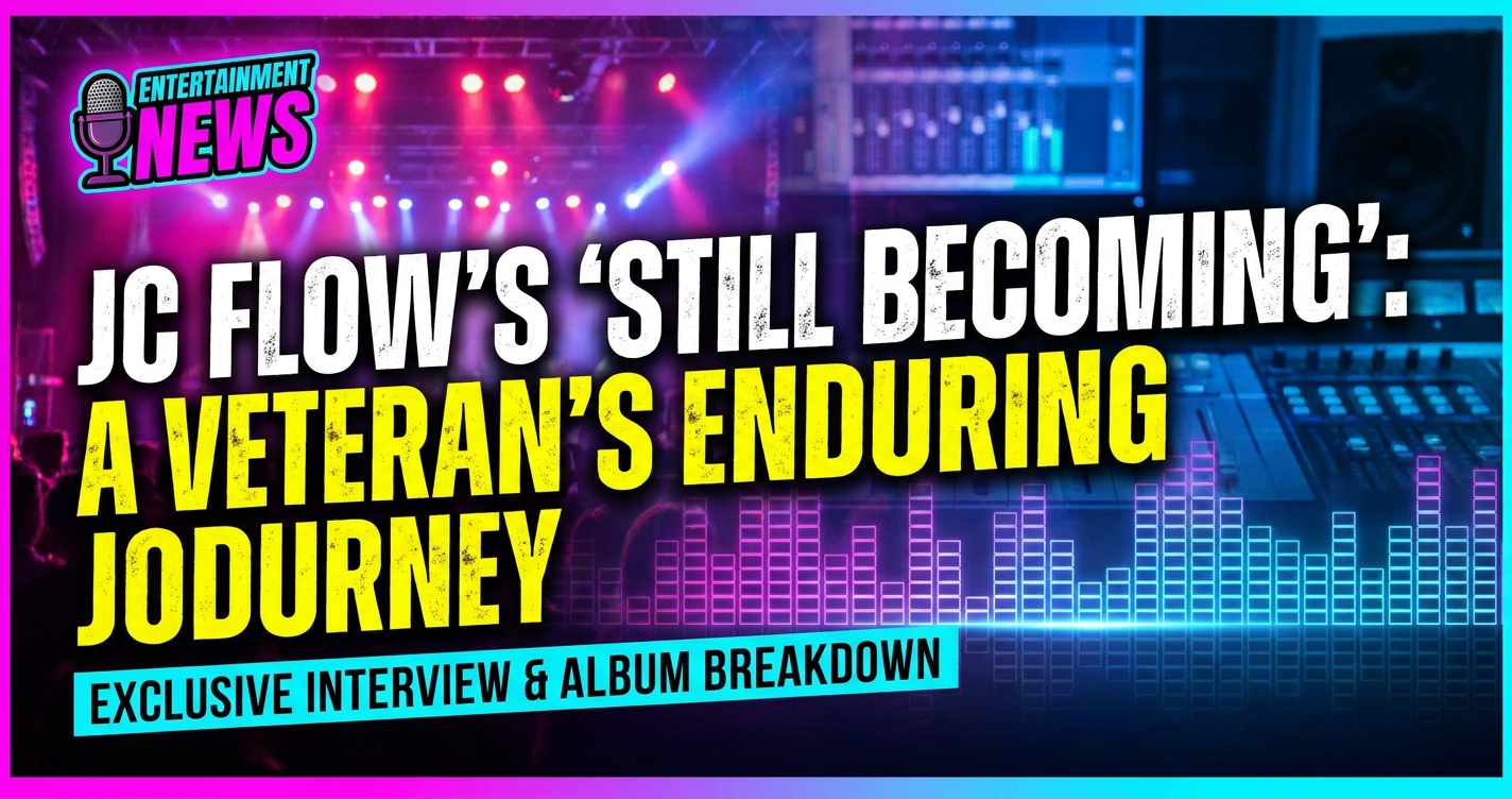 Jc flow's 'still becoming': a veteran's enduring journey in hip hop 1 Jc flow's 'still becoming': a veteran's enduring journey in hip hop