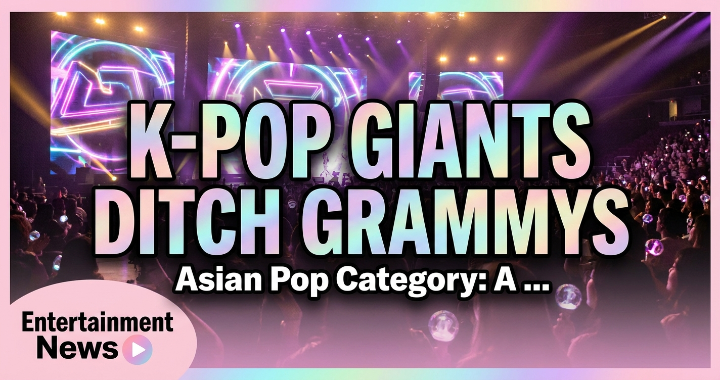 K-pop giants ditch grammys' asian pop category: a bold statement 1 K-pop giants ditch grammys' asian pop category: a bold statement