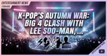 K-pop's autumn war: big 4 clash with lee soo-man, ive & virtual idols