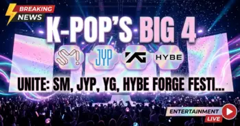 K-pop's big 4 unite: sm, jyp, yg, hybe forge festival alliance