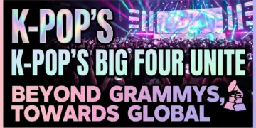 K-pop's big four unite: beyond grammys, towards global empire