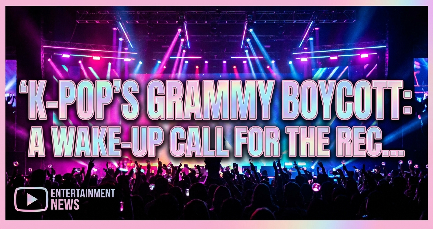 K-pop's grammy boycott: a wake-up call for the recording academy? 1 K-pop's grammy boycott: a wake-up call for the recording academy?