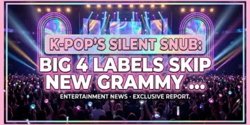 K-pop's silent snub: big 4 labels skip new grammy category