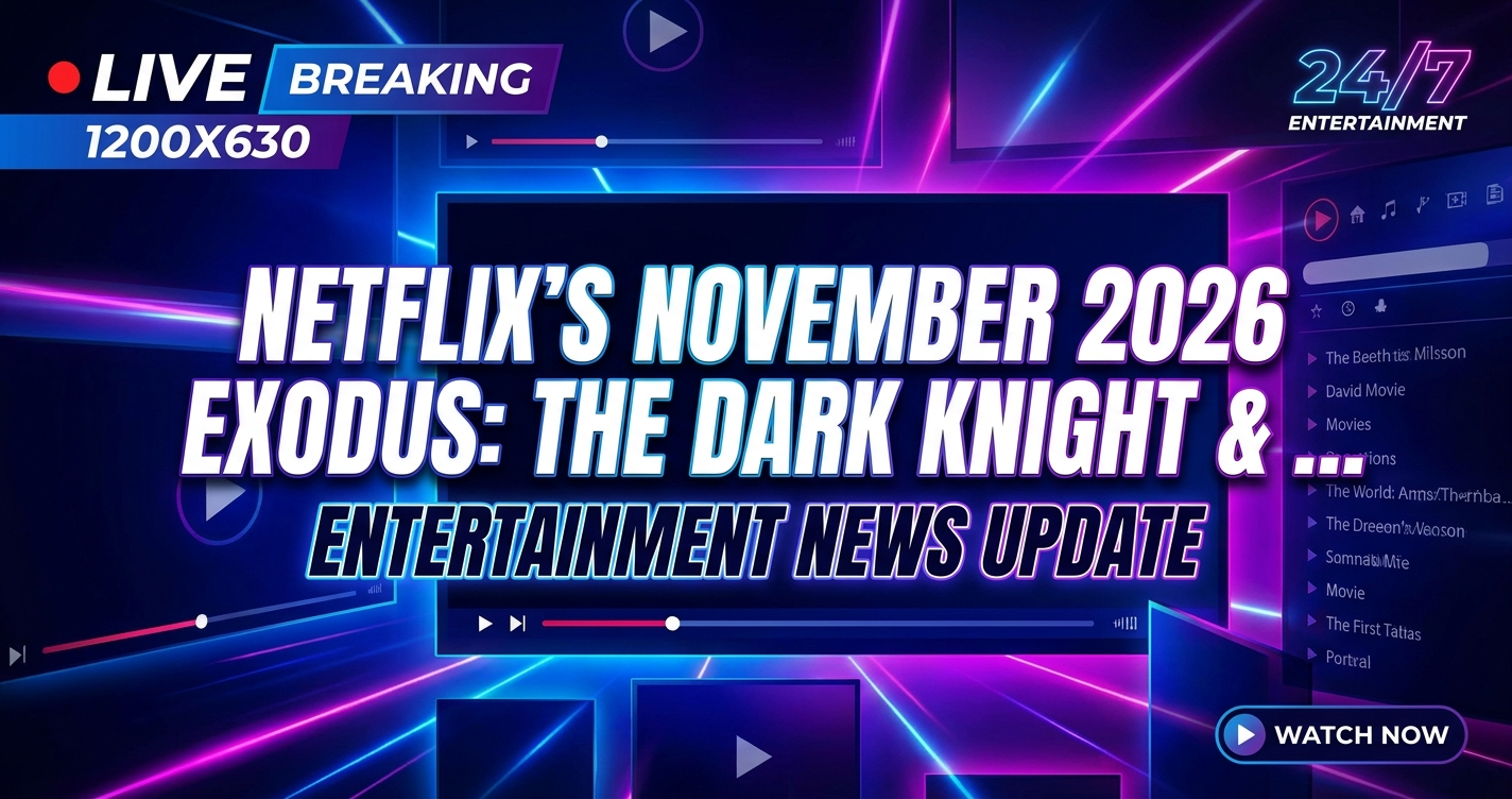 Netflix's november 2026 exodus: the dark knight & weeds exit stage left 1 Netflix's november 2026 exodus: the dark knight & weeds exit stage left