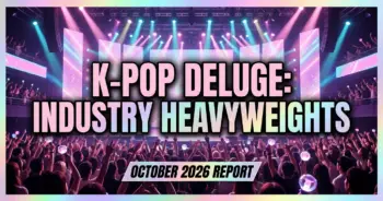 October 2026 k-pop deluge: industry heavyweights and rookies collide