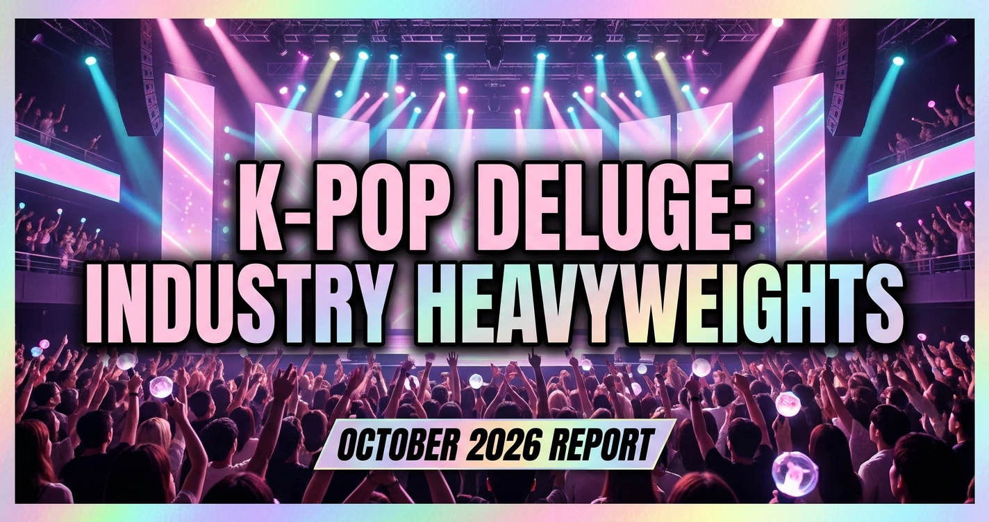 October 2026 k-pop deluge: industry heavyweights and rookies collide 1 October 2026 k-pop deluge: industry heavyweights and rookies collide