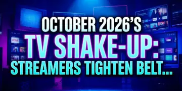 October 2026's tv shake-up: streamers tighten belts, networks hold steady