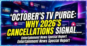 October's tv purge: why 2026's cancellations signal a deeper shift