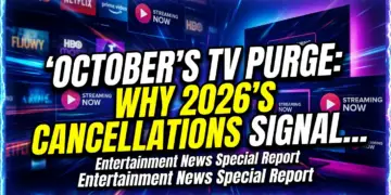 October's tv purge: why 2026's cancellations signal a deeper shift