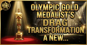 Olympic gold medalist's drag transformation: a new cultural touchdown?