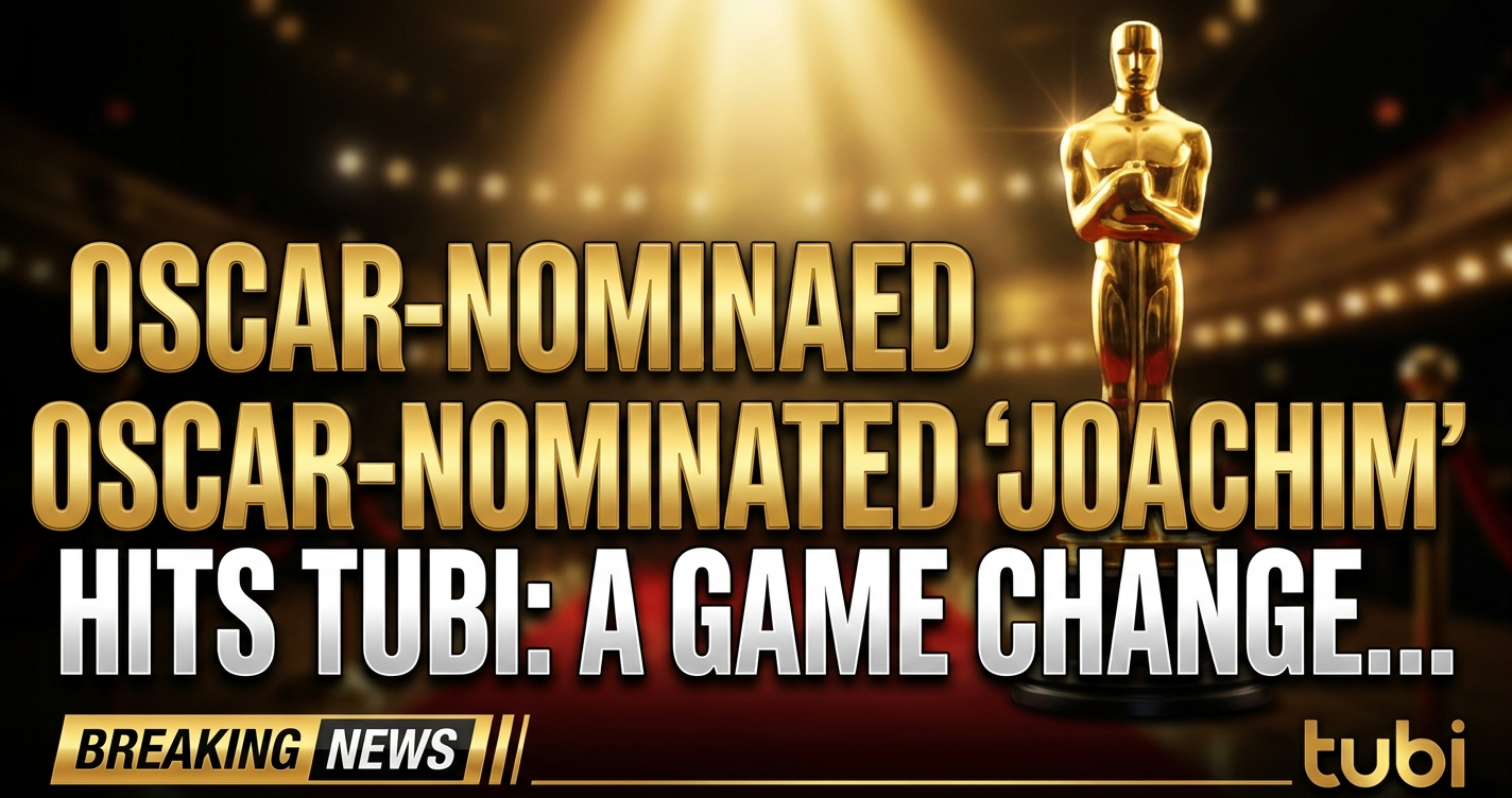Oscar-nominated 'joachim' hits tubi: a game changer for prestige indie cinema? 1 Oscar-nominated 'joachim' hits tubi: a game changer for prestige indie cinema?