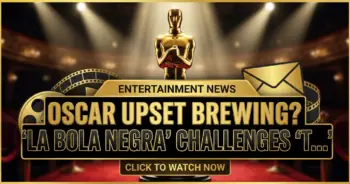Oscar upset brewing? 'la bola negra' challenges 'the odyssey' for best picture