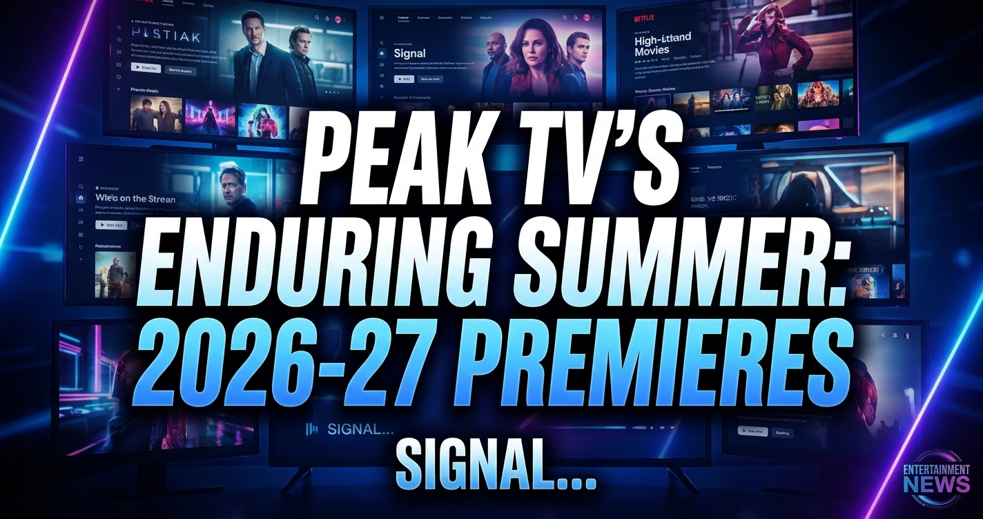 Peak tv's enduring summer: 2026-27 premieres signal intensified streaming wars 1 Peak tv's enduring summer: 2026-27 premieres signal intensified streaming wars