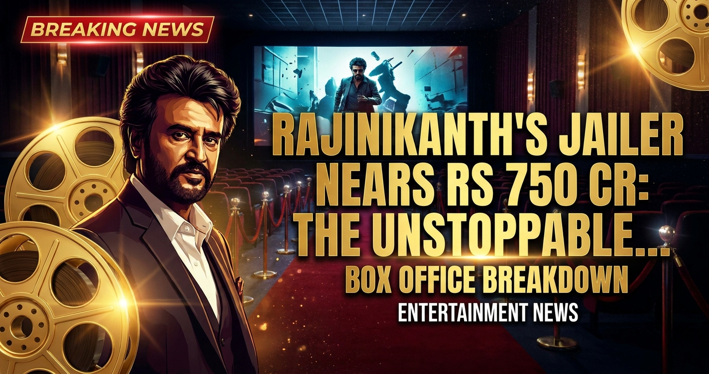 Rajinikanth's jailer nears rs 750 cr: the unstoppable thalaivar reign 1 Rajinikanth's jailer nears rs 750 cr: the unstoppable thalaivar reign