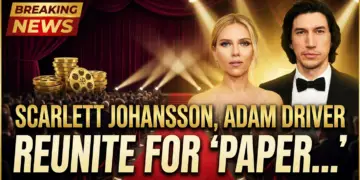 Scarlett johansson, adam driver reunite for 'paper tiger': oscar buzz begins
