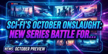 Sci-fi's october onslaught: new series battle for streaming supremacy