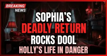 Sophia's deadly return rocks dool: holly's life in peril!