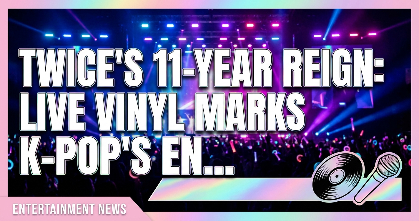 Twice's 11-year reign: live vinyl marks k-pop's enduring global power 1 Twice's 11-year reign: live vinyl marks k-pop's enduring global power