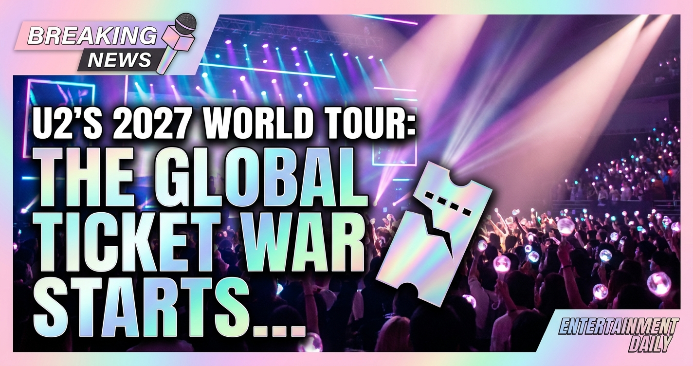 U2's 2027 world tour: the global ticket war starts now 1 U2's 2027 world tour: the global ticket war starts now