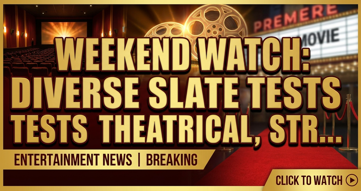 Weekend watch: diverse slate tests theatrical, streaming waters 1 Weekend watch: diverse slate tests theatrical, streaming waters