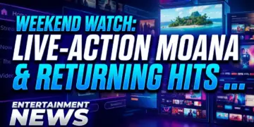 Weekend watch: live-action moana & returning hits shape streamer battle