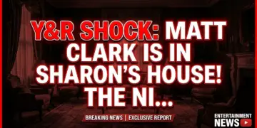 Y&r shock: matt clark is in sharon's house! The nightmare returns!