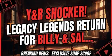Y&r shocker! Legacy legends return for billy & sally's wedding!