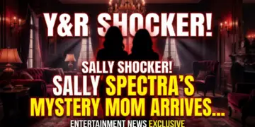 Y&r shocker! Sally spectra's mystery mom arrives in gc with chaos on her mind!
