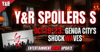 Y&r spoilers oct 19-23: genoa city's shockwaves & stunners!