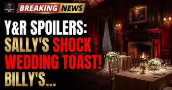 Y&r spoilers: sally's shock wedding toast! Billy's party nightmare! Nick vs. Victor!